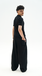 UNISEX RELAXED BLACK CN PANTS