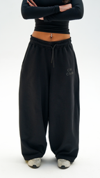 UNISEX RELAXED BLACK CN PANTS